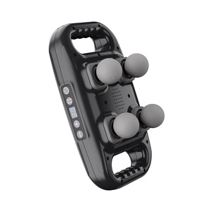 Pistolet de massage rechargeable à quatre têtes, pour tissus profonds, 1200-3200 tr/min, moteur sans balais, portable, soulagement musculaire - Product Image 2