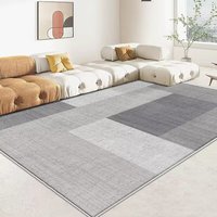 Tapis moderne en polyester à motif géométrique, fabriqué à la machine, antidérapant, pour la décoration intérieure, l'exercice et les voyages