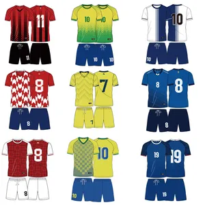 Custom Breathable Soccer T-shirts Quick Dry Football T-shirt Team Shirt For Men Football Uniform Soccer Jersey Football Jersey