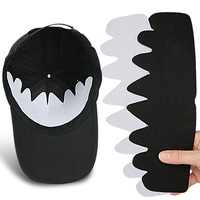 Casquettes de baseball octogonales en feutre pour adultes avec demi-doublure en tissu non tissé anti-transpiration et anti-décoloration