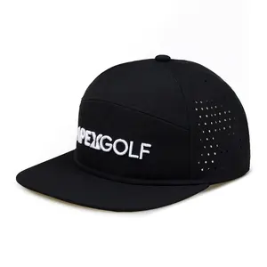 Melin-casquette imperméable et à séchage rapide pour golf, étanche, avec trou laser, perforée, marque, snapback
