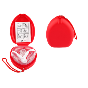 Dispositivi di Primo Soccorso Personalizzati per Adulti e Neonati, Classe II, Valvola Unidirezionale, Porta Ossigeno, Maschera Tascabile per RCP Bocca a Bocca, Certificata CE - Product Image 1