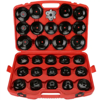 Kit de clé de filtre à huile automatique Type de chapeau clé de filtre à huile de voiture outils de suppression de réparation de véhicule pour atelier Garage