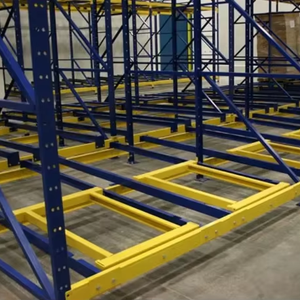 الصين المورد دفع الظهر رف التخزين المعادن دفع الظهر البليت الاجهاد - Product Image 4