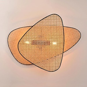 Lampadario in vimini in vimini <span class=keywords><strong>lampada</strong></span> <span class=keywords><strong>a</strong></span> <span class=keywords><strong>sospensione</strong></span> da cucina Cannage in legno lampadario in bambù E27 creativa <span class=keywords><strong>a</strong></span> griglia <span class=keywords><strong>a</strong></span> mano <span class=keywords><strong>lampada</strong></span> di design - Product Image 3