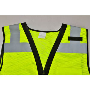 Moderne Trail-Running-Hydrationsweste Sicherheits-Arbeitsweste Fluoreszierende Reflektierende Warnweste für Straßenarbeiten - Product Image 6