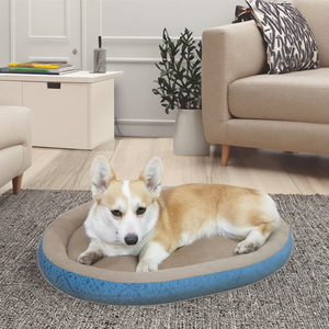 Hot Sale Large Orthopedic Memory Foam <strong>Pet</strong> Bed Waterproof Velvet Plush Cute Style Washable Sleeping Mat Cats <strong>Dogs</strong> Small Design - Product Image 1