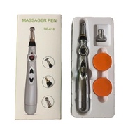 Stylo de massage électronique à piles AAA, stylo d'acupression, stylo de massage des méridiens, stylo à impulsions pour la relaxation et le soulagement