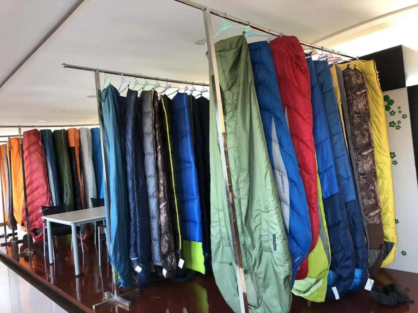 Saco de dormir portátil para viagem, múmia acampando, penas de ganso, leve, balança de temperatura de inverno para adultos