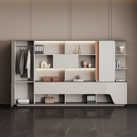 Escritorio Ejecutivo Moderno y Minimalista, Construcción en MDF, Muebles de Oficina de Diseño de Lujo para Directores y Jefes, Estética de Alta Gama