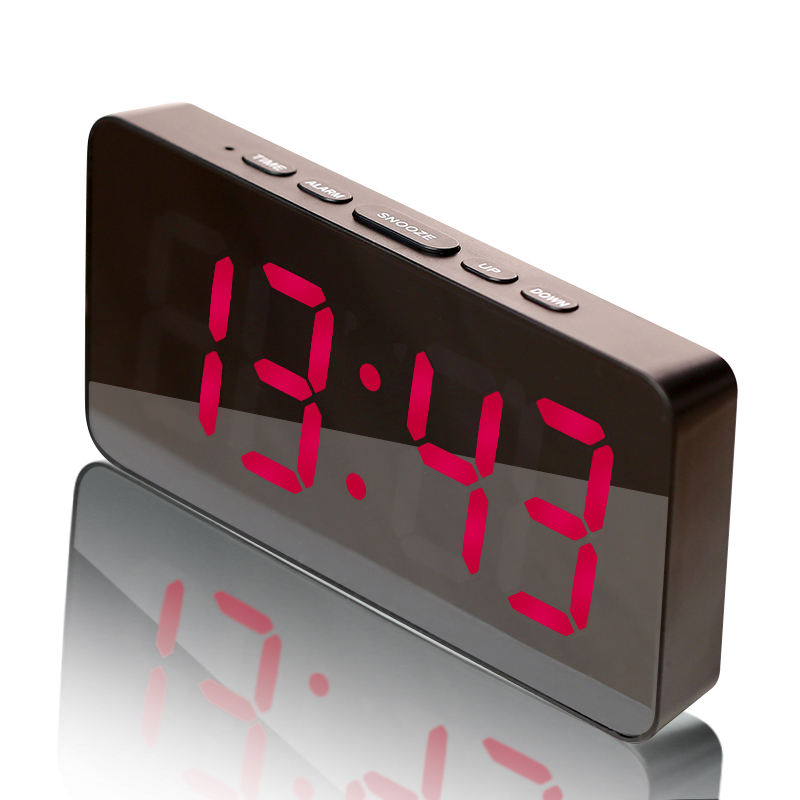 black shell with red light