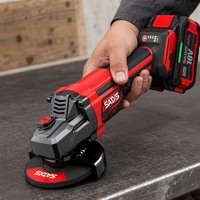 Meuleuse d'angle électrique 1200W à 9 vitesses pour projets de bricolage, outil efficace avec tension de batterie 18V réglable, vente en gros