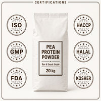 Poudre de protéines de pois avec vitamine B12 et fer, isolat végétal végétalien pour la récupération musculaire, la nutrition sportive et les substituts de repas