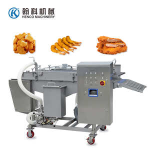 Máquina de recubrimiento de carne para rebozar carne, innovadora, multifuncional, semiautomática, controlada por PLC, venta directa de fábrica sanitaria limpia - Product Image 6