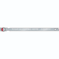 Nouveau design Joints à billes Joint de sangle en métal Serrure de porte de conteneur de remorque Numéro de série en relief