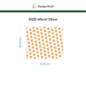 Wholesale Custom Printed Food Safe Grade Baking <b>Paper</b> Brand Logo <b>Wax</b> Coated Greaseproof Deli Meat Wrapping <b>Paper</b> for Sandwiches - Product Image 5