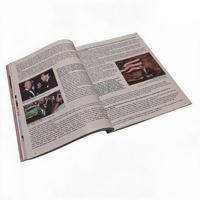 Brochure personnalisée de 30 pages, format professionnel, reliure parfaite, papier couché et artistique, reliure robuste