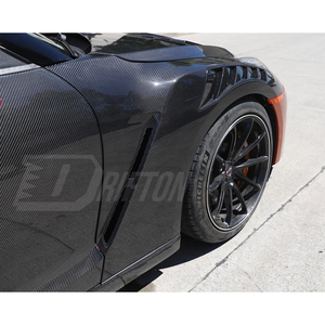 กันชนหน้าคาร์บอนไฟเบอร์แห้ง GTR แบบทอ 3K/6K/12K ผิวเงา/ด้าน สำหรับ Nissan R35 GTR ปี 2008-2026 - Product Image 3