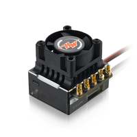 Hobbywing XERUN XR10 Justock ESC sans balais à capteur, 60A 2-3S LiPo pour voiture de course RC tout-terrain et de tourisme à l'échelle 1/10 1/12