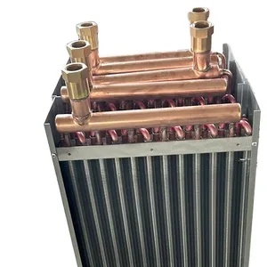 Fin Condensing Coils Heat Exchanger Deep Freezer Condenser Coil Refrigerator Condenser Coil Tube Copper Provided Aluminum Fin