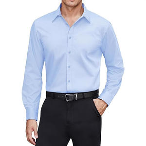 <span class=keywords><strong>เสื้อ</strong></span>เชิ้ตแขนยาวผู้ชายไซส์ใหญ่ สีพื้น ผ้าไม่ยับ สไตล์ลำลองธุรกิจ <span class=keywords><strong>เสื้อ</strong></span>เชิ้ตติดกระดุมผู้ชาย - Product Image 2