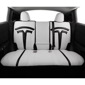 Coprisedile Sportivo in Pelle Nappa YLA su Misura, Design di Lusso per Tesla Model 3, Model Y, Model X, Model S - Product Image 3