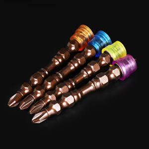 Juego de puntas de destornillador Phillips S2, 5 piezas, grado industrial, con anillo magnético, doble punta y funda con código de colores - Product Image 5