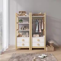 Boori Bibliothèque de rangement rangé et armoire à 2 portes, 2 tiroirs Bureau et chaise ergonomiques Lit superposé Avalon Queen avec tiroir de rangement