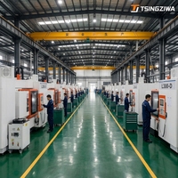 Tsingziwa Vertikales 5-Achsen BT40 Hochpräzisions-24-Werkzeug-Magazin Bearbeitungszentrum L300-D CNC-Fräsmaschine