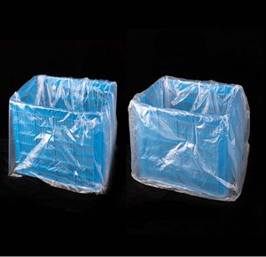 Large litter bin liner contractor big heavy duty clear carton box liner pe plastic bag