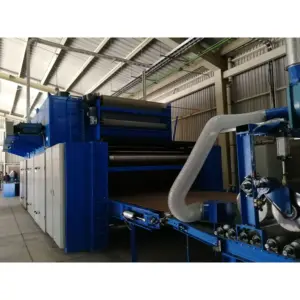 HongYi-ISO9001Best vendendo máquinas têxteis secagem forno máquina para ligação térmica wadding produção linha