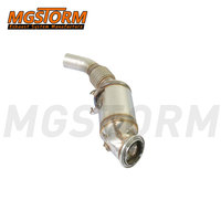 Set Pipa Knalpot Downpipe B58 Fleksibel dengan Katalis TWC Euro 4 untuk BMW B38B15A Seri F20 F22 F30 F32 1 2 3 4