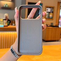 Coque de téléphone pour iPhone 18 ProMax, charge sans fil magnétique, cadre d'objectif métallique, texture givrée, simili cuir, 17 Air, 16 Plus, 15