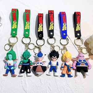 <span class=keywords><strong>Porte</strong></span>-clés en alliage de zinc Son <span class=keywords><strong>Goku</strong></span> 3D mignon et écologique, breloque pour sac ou voiture, <span class=keywords><strong>porte</strong></span>-clés en PVC souple – Vente en gros - Product Image 2