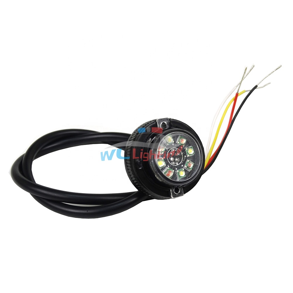 12/24 В 8 светодиодов 24 Вт драйвер со встроенной вспышкой для аварийной ситуации автомобильный полицейский предупреждающий стробоскоп светодиодный скрывающий прожектор