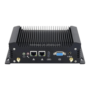 10 <span class=keywords><strong>Intel</strong></span> Core I7 10510u i5 10210u 10110u DDR4 2com 2x2.5 gam Lan Máy tính để bàn máy tính Win10 HD Linux wifi công nghiệp không Quạt Mini PC - Product Image 1