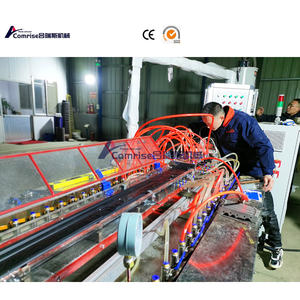 Extrudeuse en plastique PVC/PE/PP bois (composite WPC) profilé de fenêtre large panneau de porte creux extrudeuse machines de fabrication - Product Image 4