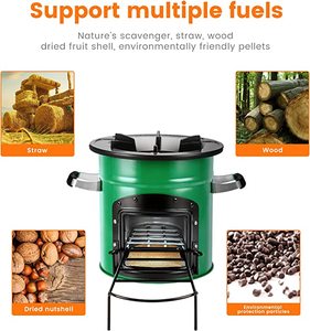 Estufa de <span class=keywords><strong>cocina</strong></span> de <span class=keywords><strong>leña</strong></span> clásica Uso duradero <span class=keywords><strong>Cocina</strong></span> doméstica sin humo - Product Image 6