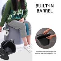 Nouvelle toilette Portable halloween, utile en Camping, charge 200kg, pour adultes et enfants, usage à domicile, hôpital, voyage