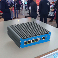 J4125 J5040 N5100 J6412 N100 Mini PC Fanless 4 2,5G LAN Mini Router Server ESXI, dispositivo de cortafuegos pfSense de 2, 0, 2