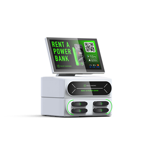 Station de charge partagée à 4 emplacements avec point de vente intégré pour le paiement par carte Station de charge pour téléphone portable <span class=keywords><strong>Location</strong></span> de banque d'alimentation - Product Image 5