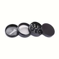 Broyeur à herbes/tabac en métal de haute qualité, nouveau design, 4 pièces, 40/50/55/63 mm, accessoire pour fumeurs