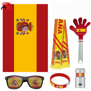 Conjunto <span class=keywords><strong>de</strong></span> Artículos <span class=keywords><strong>de</strong></span> Animación con Bandera Nacional: Bufanda, Gafas <span class=keywords><strong>de</strong></span> Sol, Aplaudidor <span class=keywords><strong>de</strong></span> Mano, Pulsera y Bandera para Eventos Deportivos y Copa <span class=keywords><strong>de</strong></span> Fútbol - Product Image 6