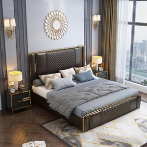 Home Bedroom Furniture Set Queen Bed Frame Double Single king Size Letto <strong>Camas</strong> Matrimonial Muebles <strong>De</strong> Dormitorio Up-holstered - Product Image 3