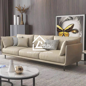 Canapé de salon moderne et minimaliste avec rembourrage doux et coussins moelleux pour une décoration intérieure élégante - Product Image 4