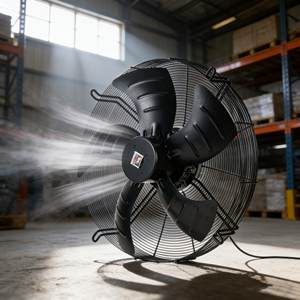 พัดลมระบายอากาศอุตสาหกรรมแบบแกนหมุนภายนอก ECG EC ขนาด 250 มม. สำหรับห้องเย็นและระบบทำความเย็นเครื่องอัดอากาศ - Product Image 1