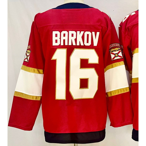 Camiseta de Hockey de los Florida Panthers para Hombre, Roja, Clásica de Invierno 2026, Arena Showcase # 72 Sergei Bobrovsky - Product Image 6