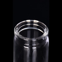 Vente en gros 50ml 60ml 90ml 120ml 150ml 200ml 240ml Bouteille transparente à la dérive Bouchon de liège Bouteille en verre Bouteille capsule de souhait