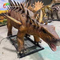 Dinosaure Allosaurus Animatronique Géant Personnalisable - Accessoire Réaliste qui Rumes et se Déplace pour Centre Commercial