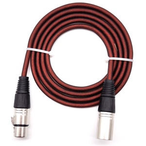 Conectores de audio 3 P, <span class=keywords><strong>Conector</strong></span> de enchufe de cañón macho hembra chapado a granel, <span class=keywords><strong>Conector</strong></span> de montaje de cable XLR de 3 pines <span class=keywords><strong>para</strong></span> micrófono DMX DMX512 - Product Image 3